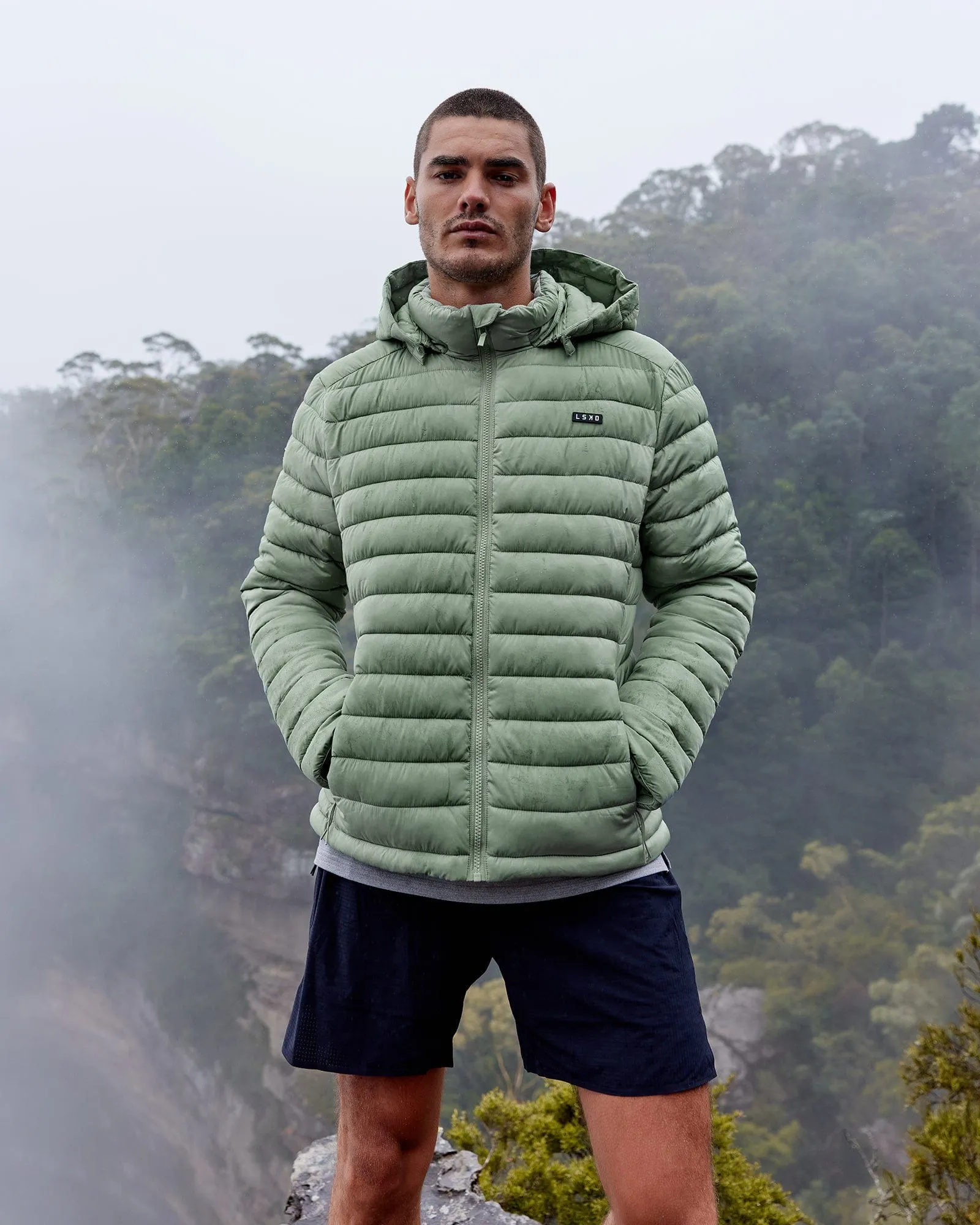 All-day Puffer Jacket - Iceberg Green