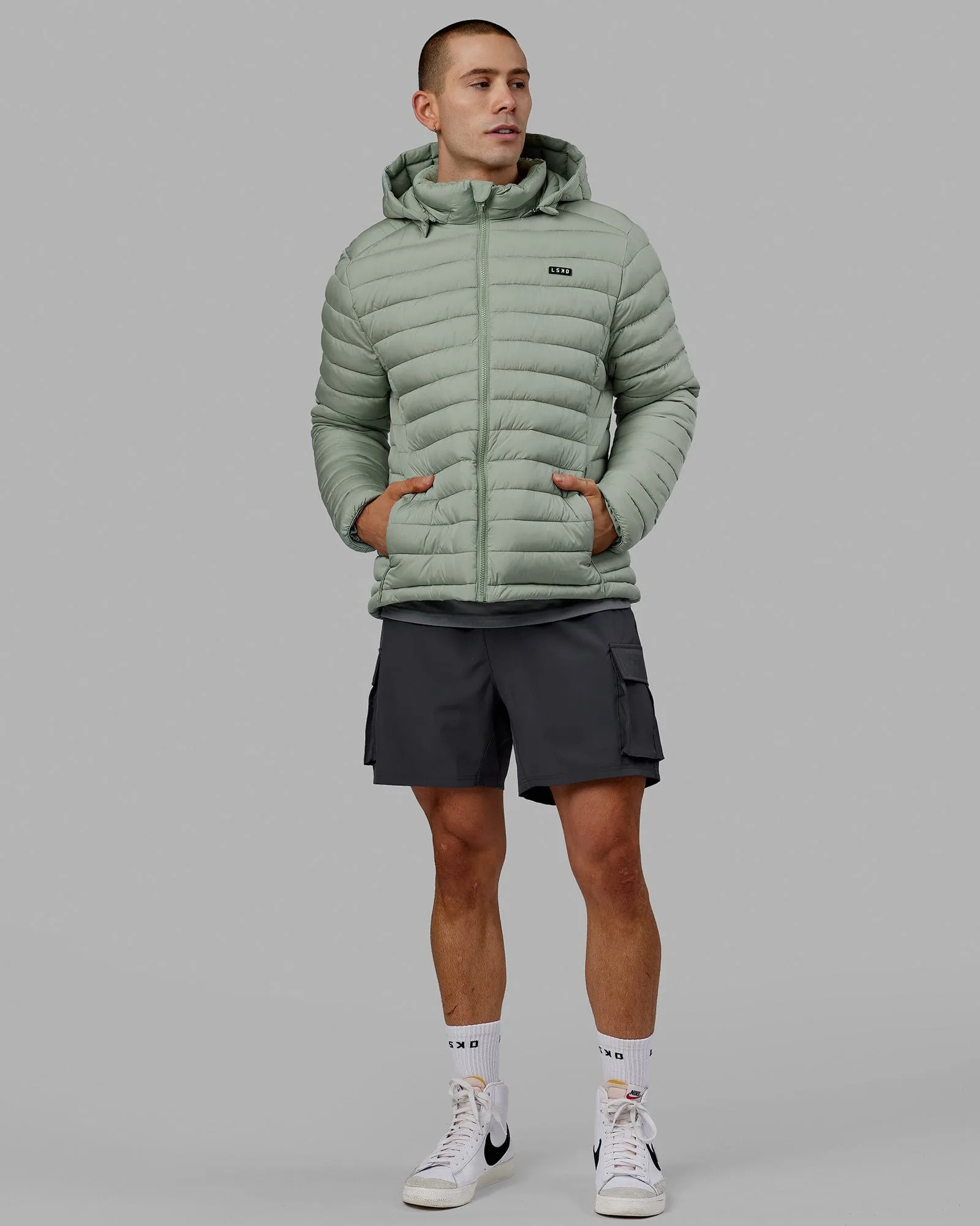 All-day Puffer Jacket - Iceberg Green