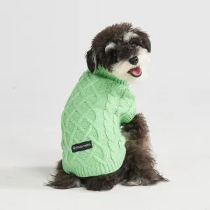 Cable Knit Dog Sweaters