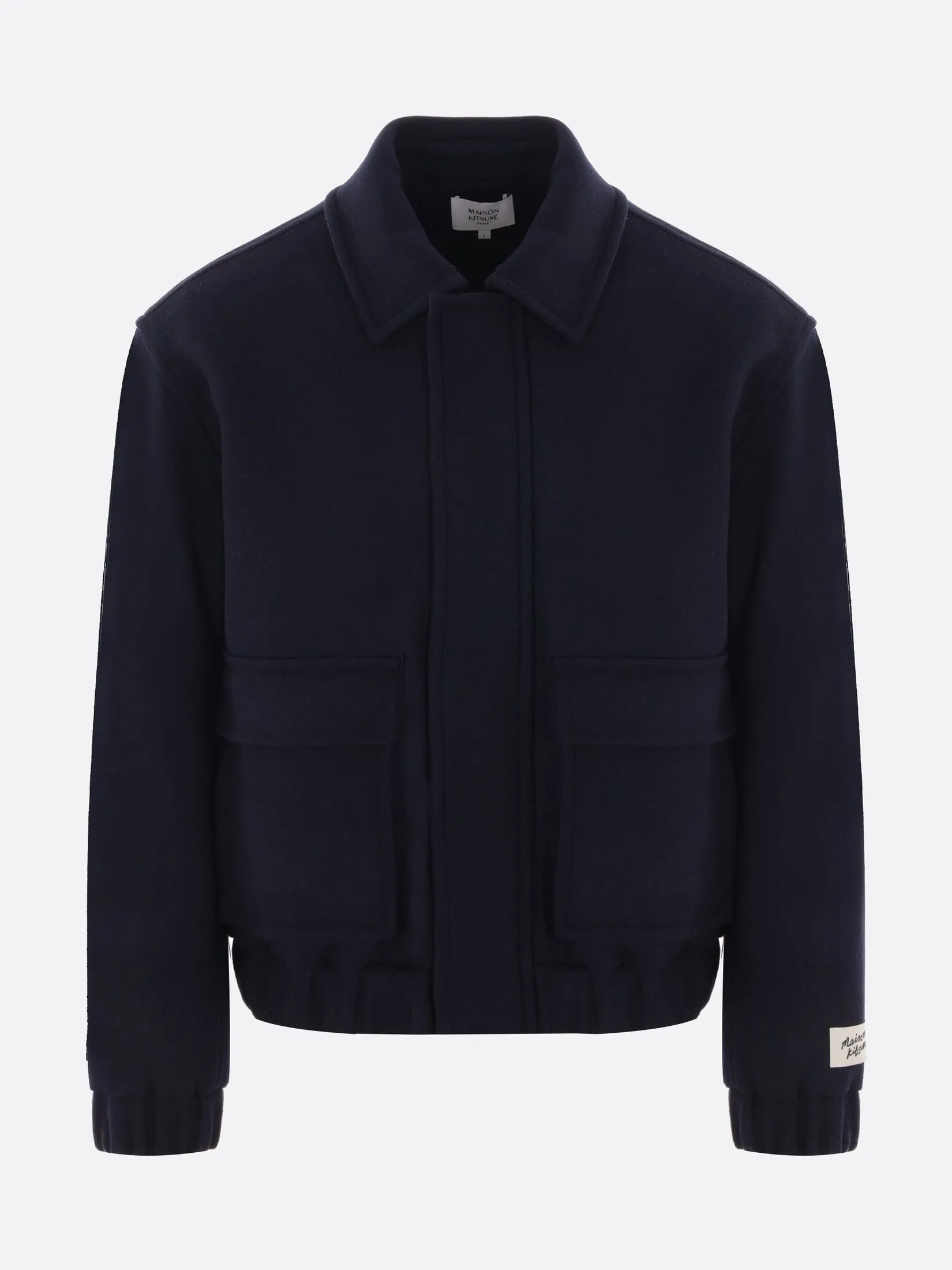 Full-Zip Wool Jacket