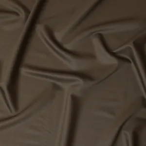 Greenish Brown Super 120's English All Wool Suiting Fabric – 3.5 Meters, 150 cm Width, Made in the UK-D20517