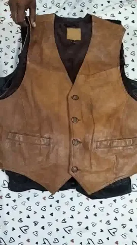 HD Premium Leather Vest - 25 pcs