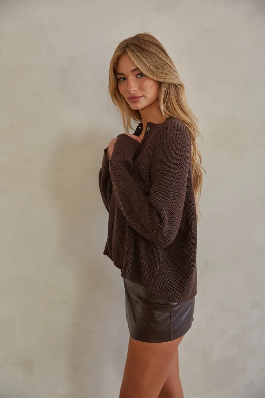 Lana Chunky Knit Cardigan