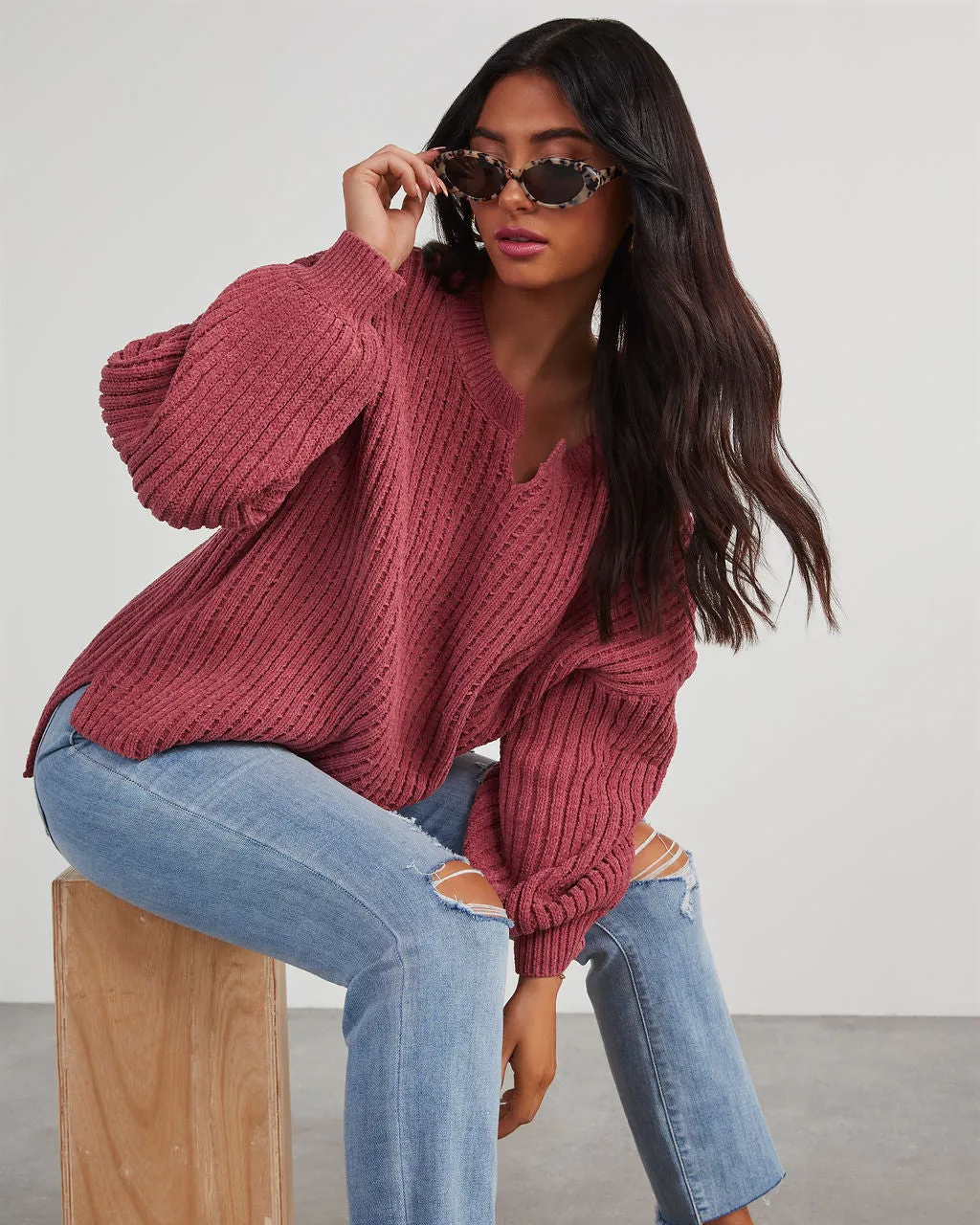 Liberty Chunky Knit Sweater