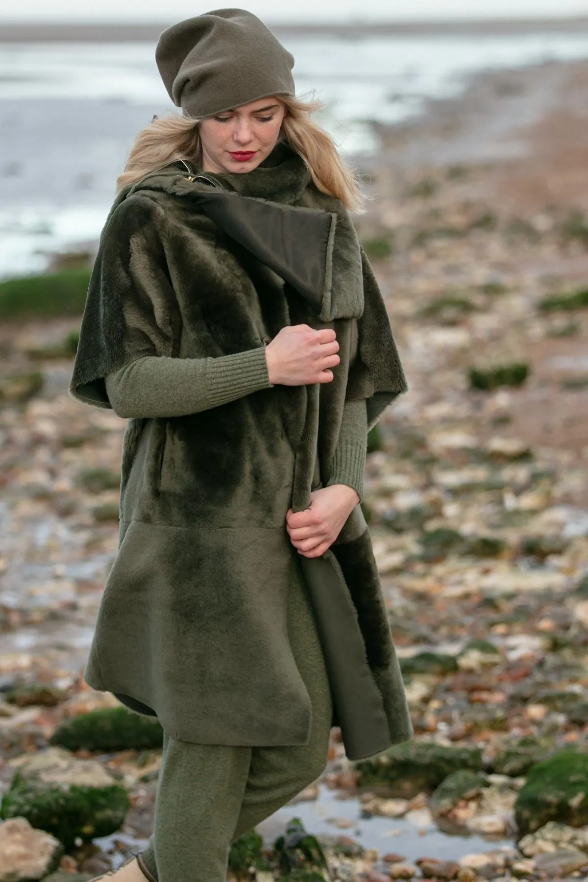 Louisa Shearling Coat