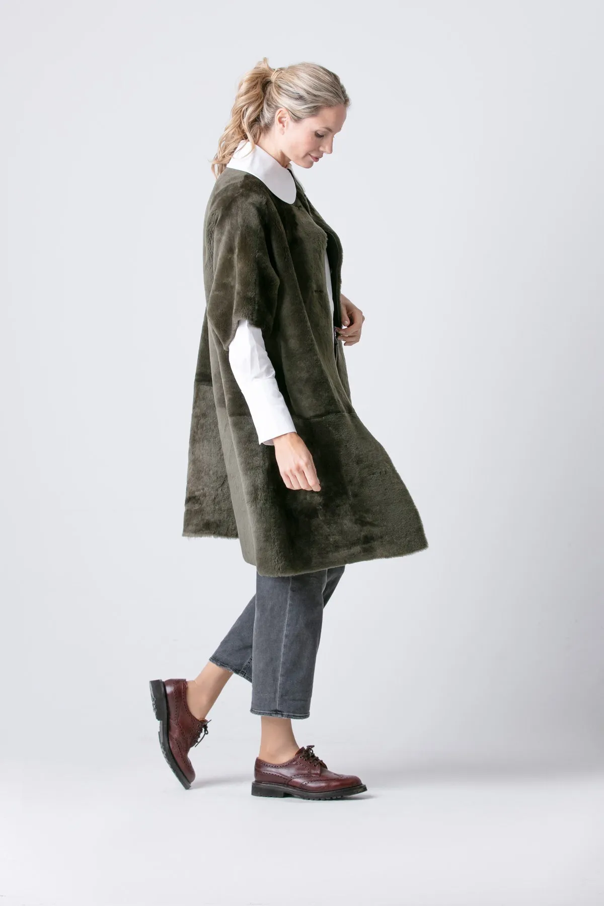 Louisa Shearling Coat