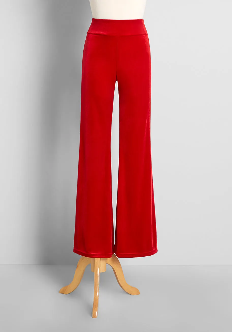 Loving The Luxe Life Wide-Leg Pants