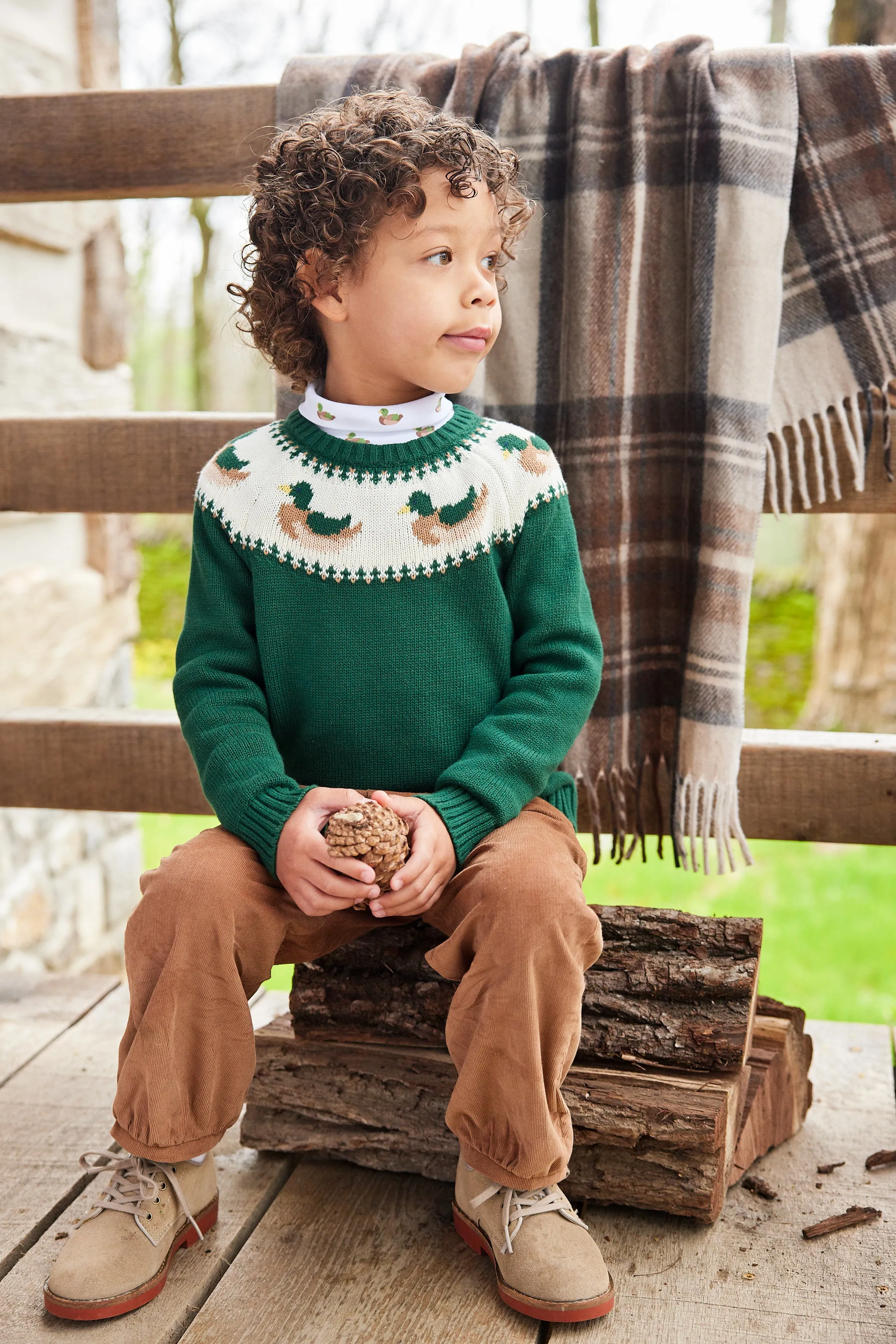 Mallard Fair Isle Sweater