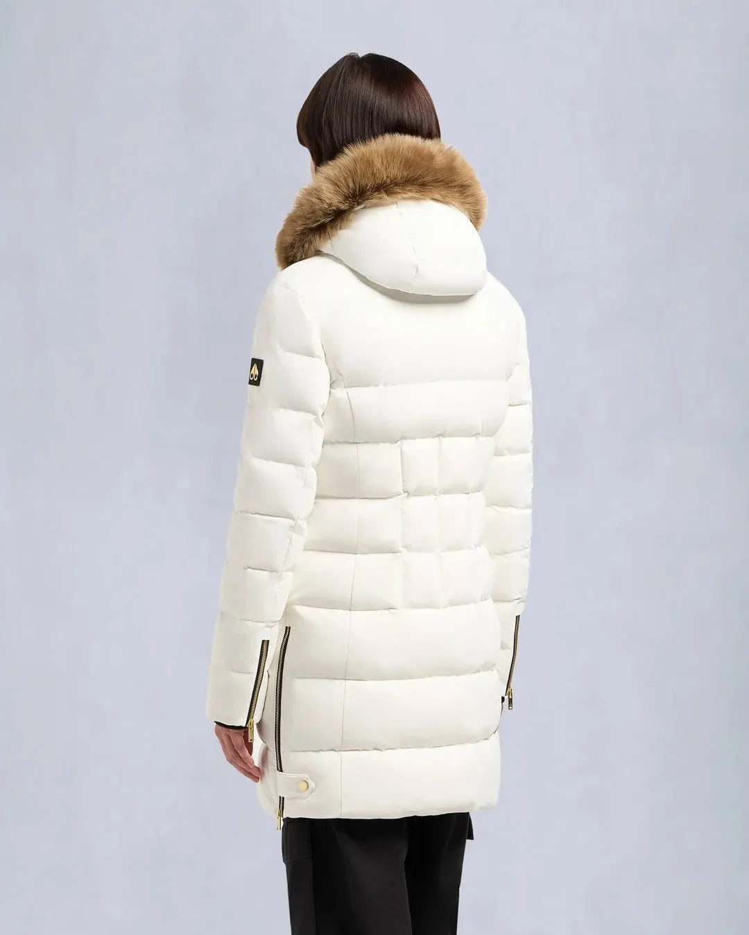 MOOSE KNUCKLES - GOLD SERIES WATERSHED SHEARLING PARKA - M34LP228GS