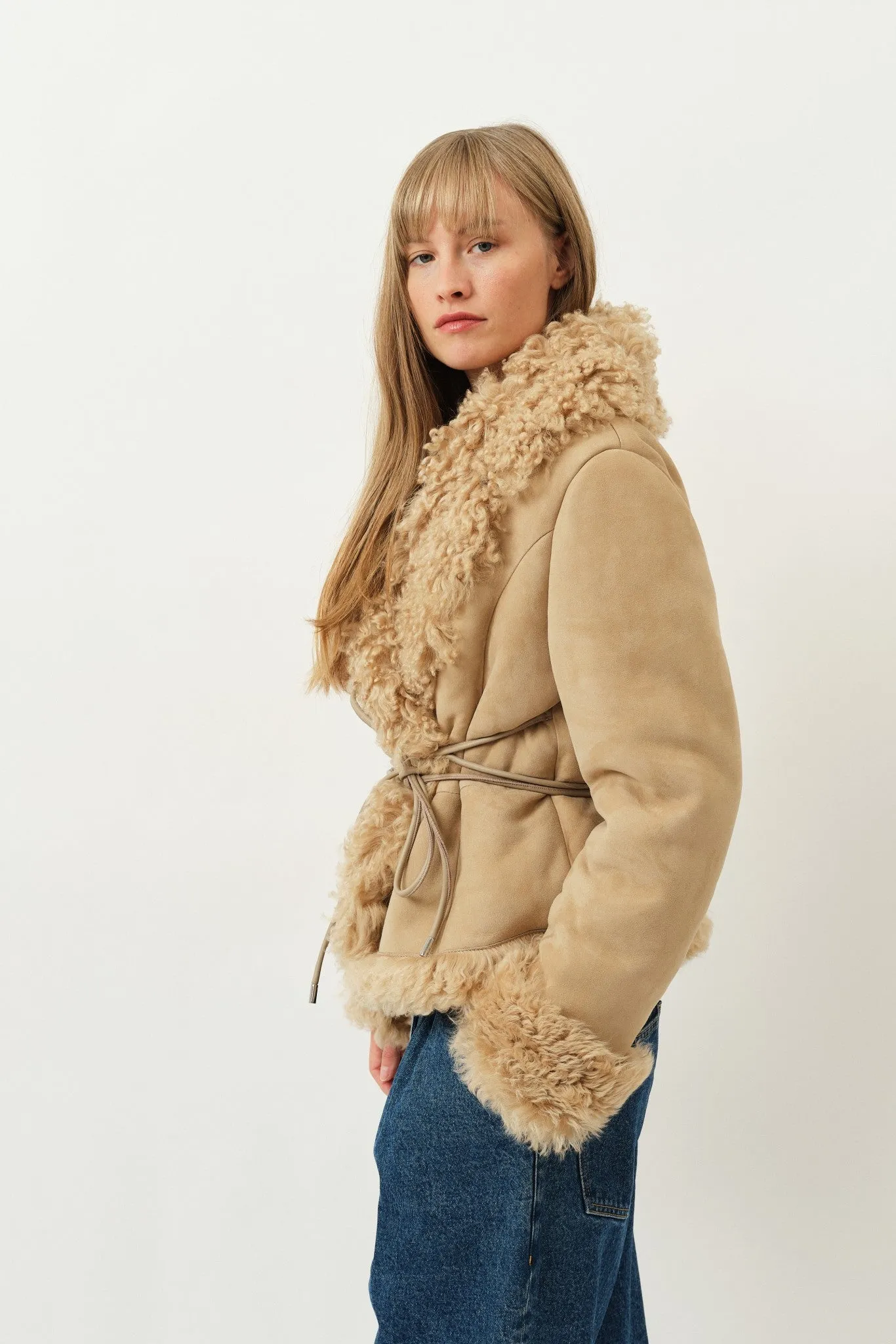 Moss Jacket — Light Beige