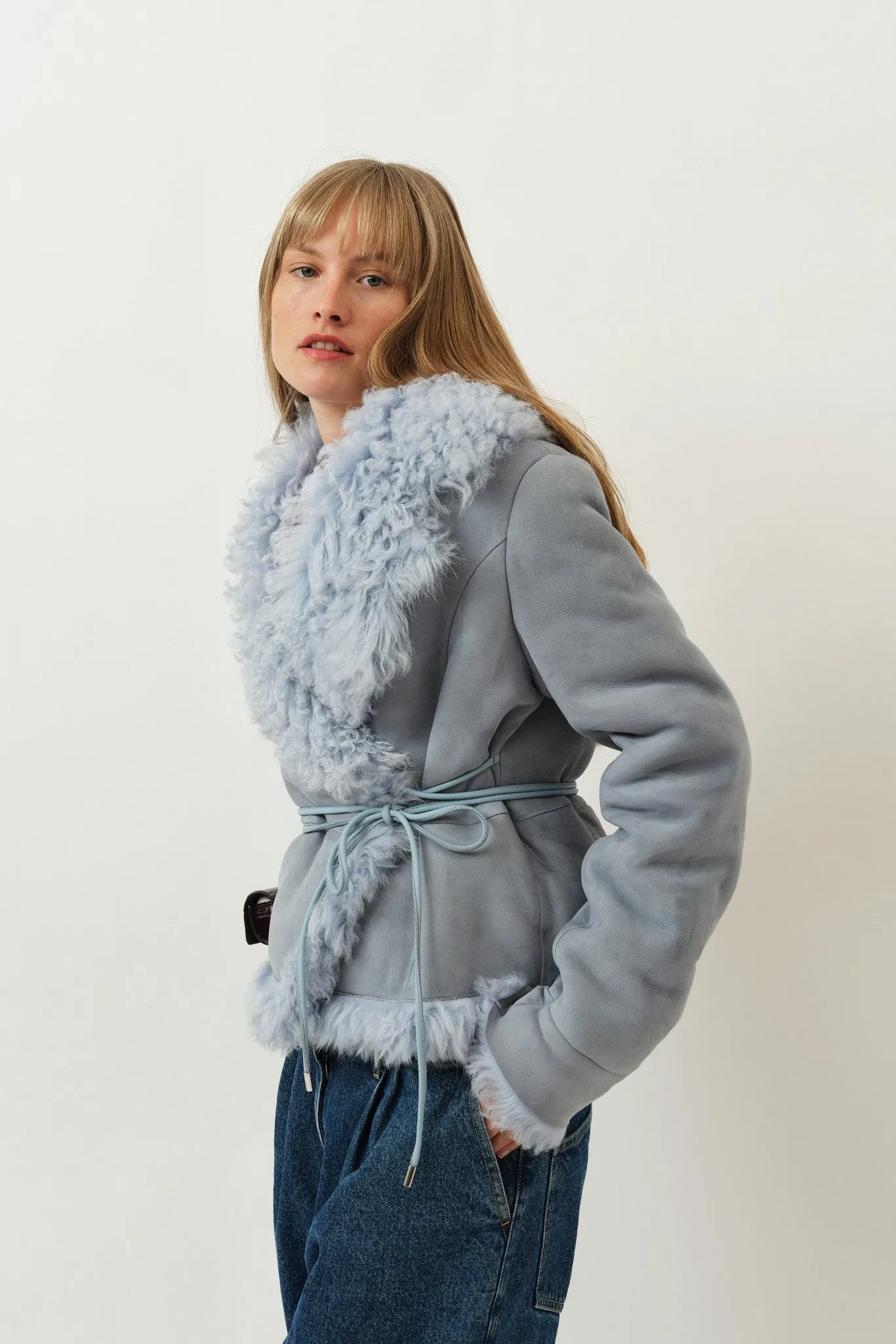 Moss Jacket — Light Blue