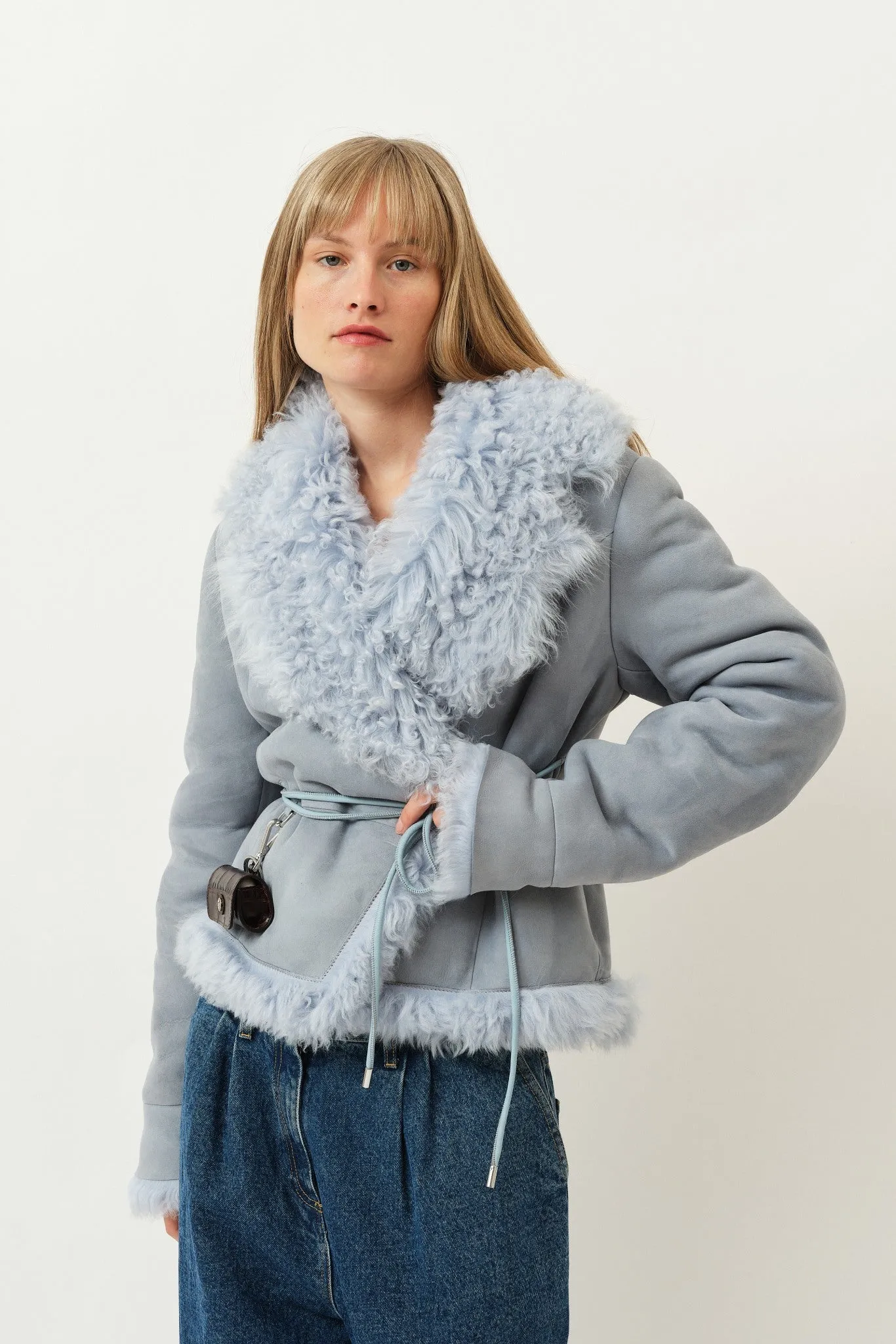 Moss Jacket — Light Blue