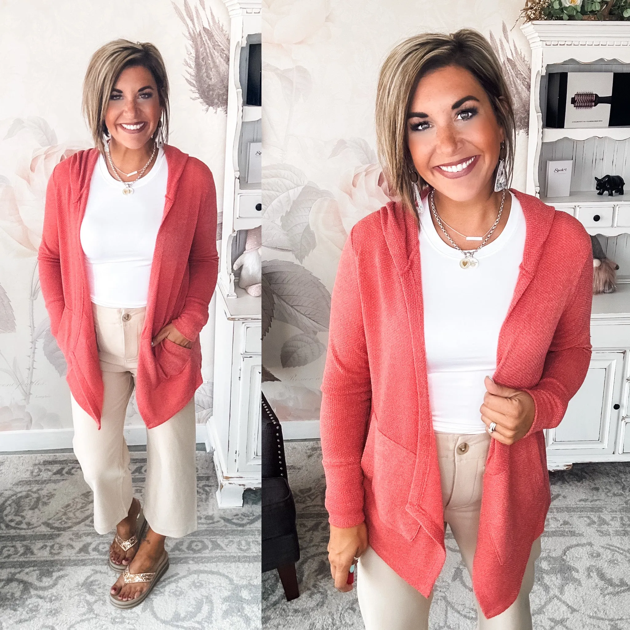 Need to Love You Cardigan - Rose Pink