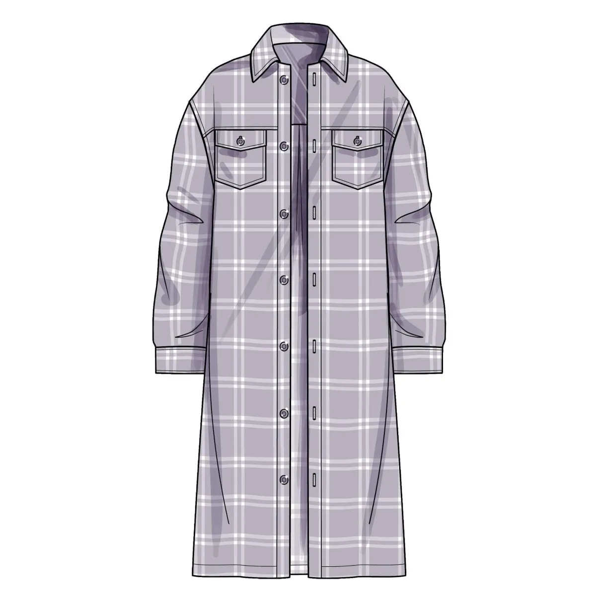 Pattern - Simplicity - S9388 - Unisex Shirt Jackets