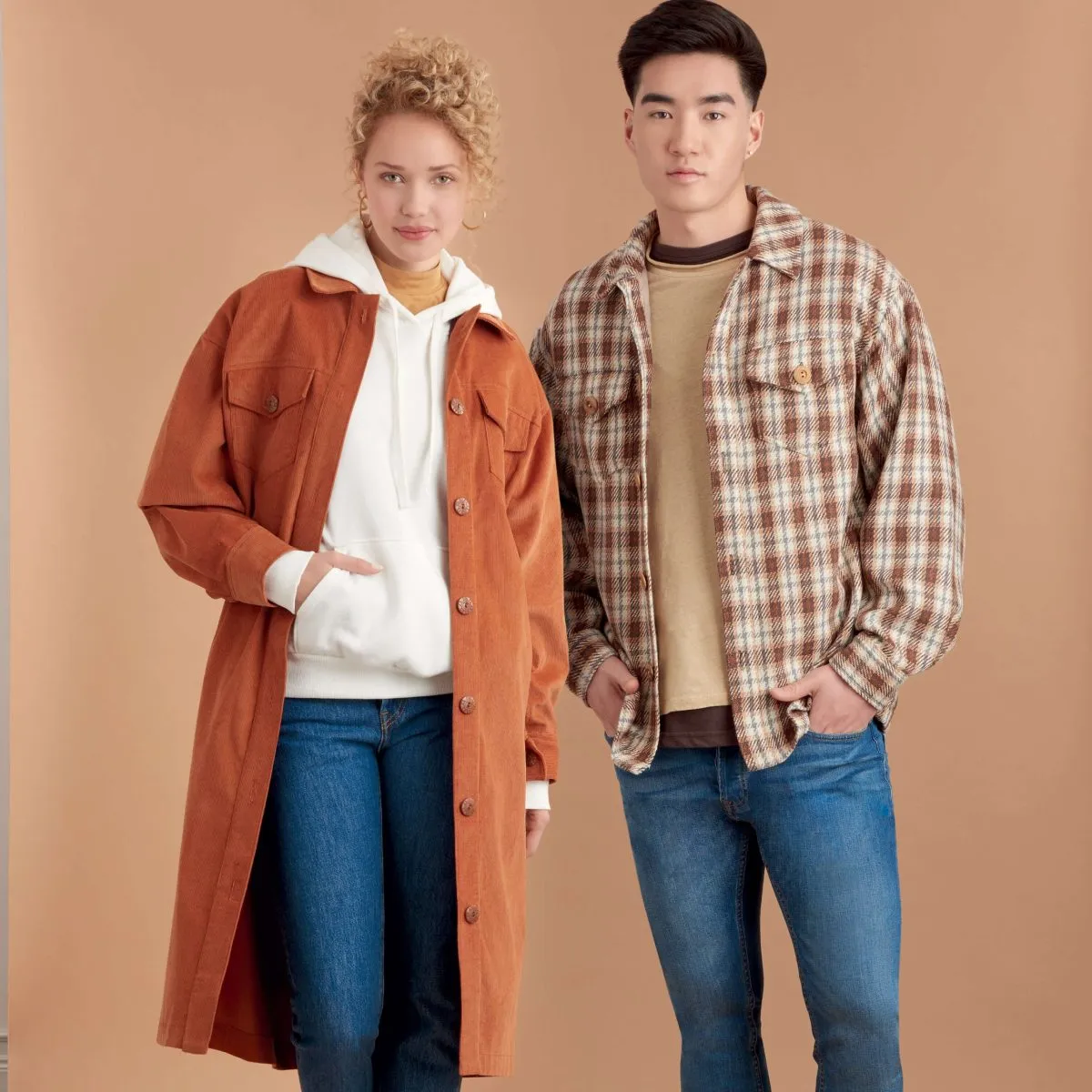 Pattern - Simplicity - S9388 - Unisex Shirt Jackets