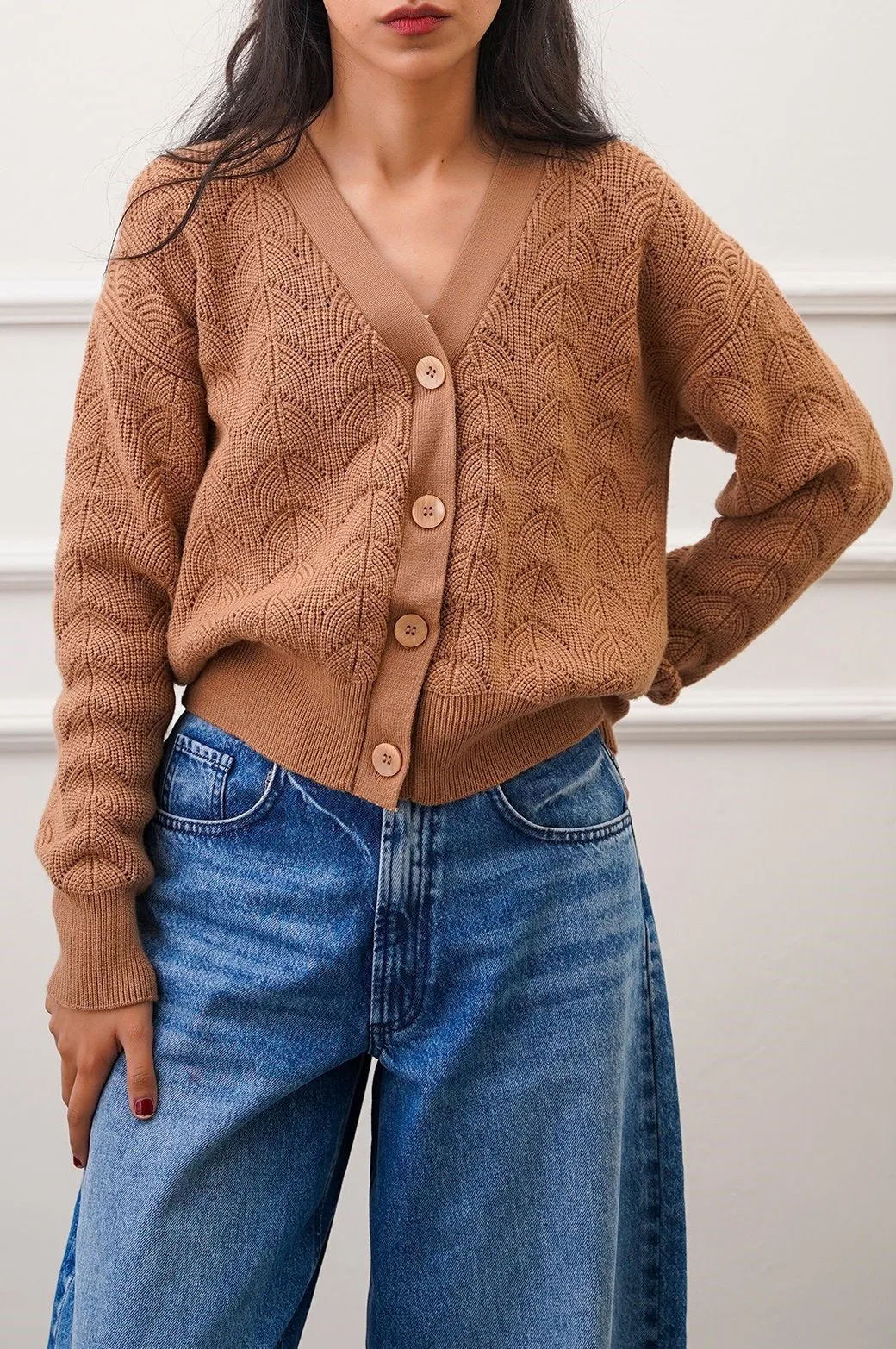 SOFT-KNIT CARDIGAN