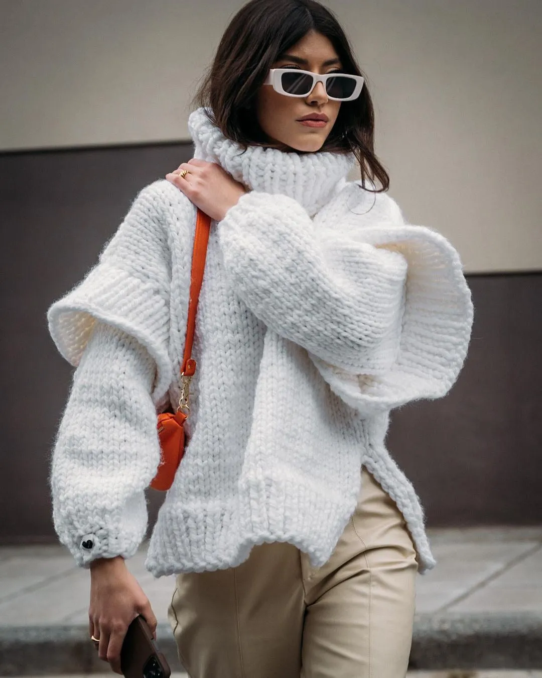 Turtleneck Sweater Knitwear Pullover