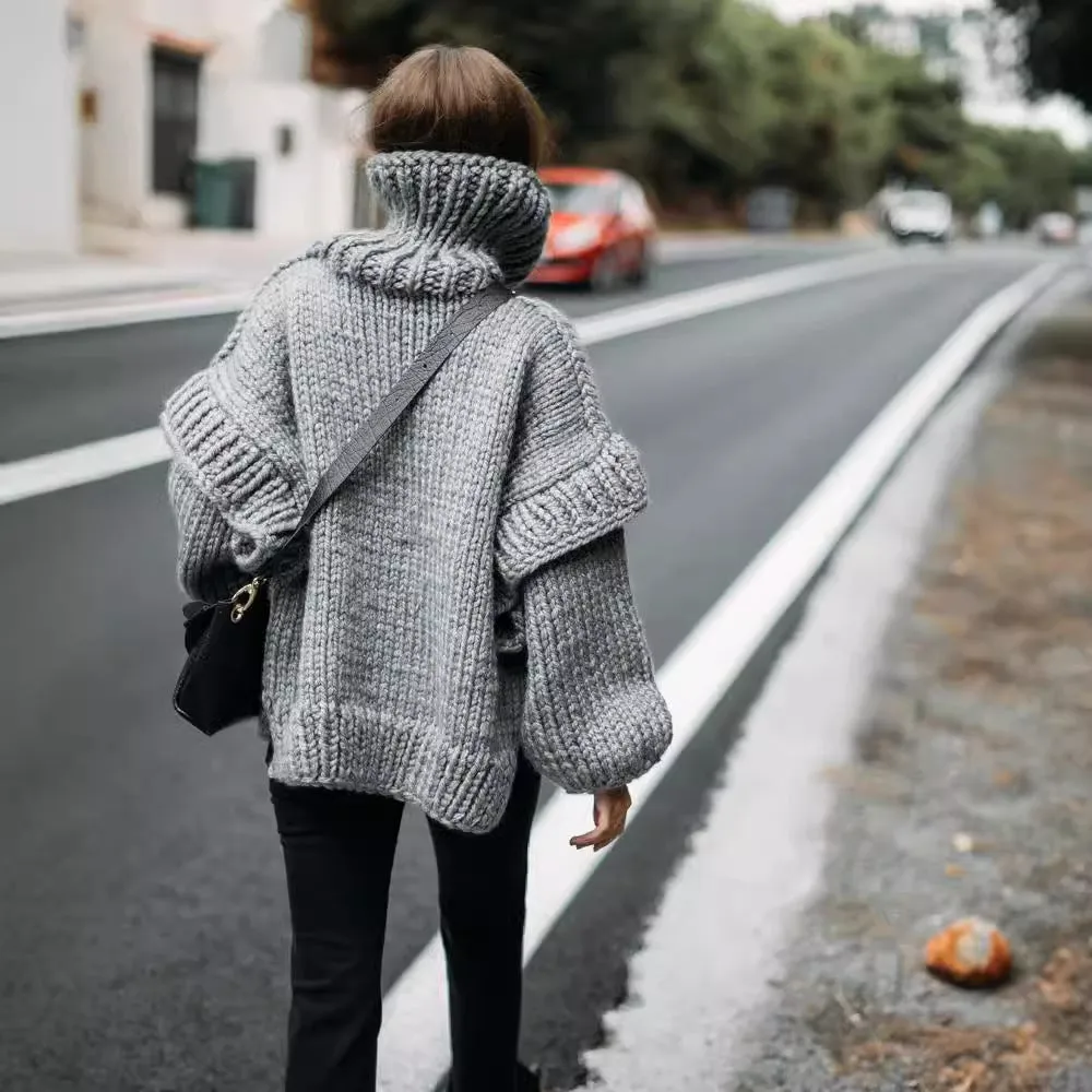 Turtleneck Sweater Knitwear Pullover