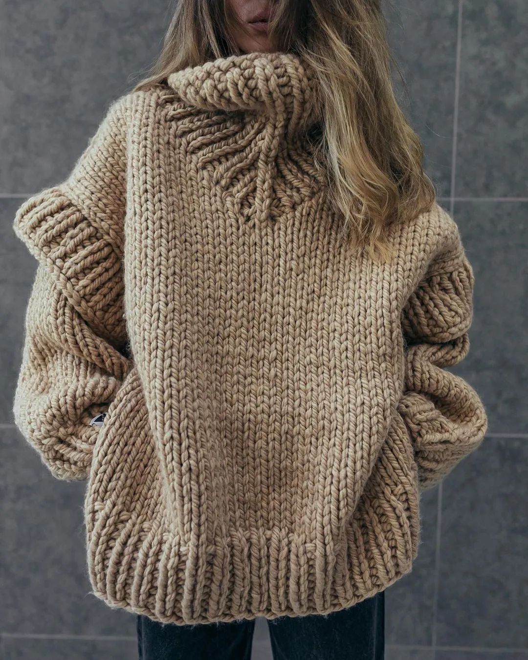 Turtleneck Sweater Knitwear Pullover