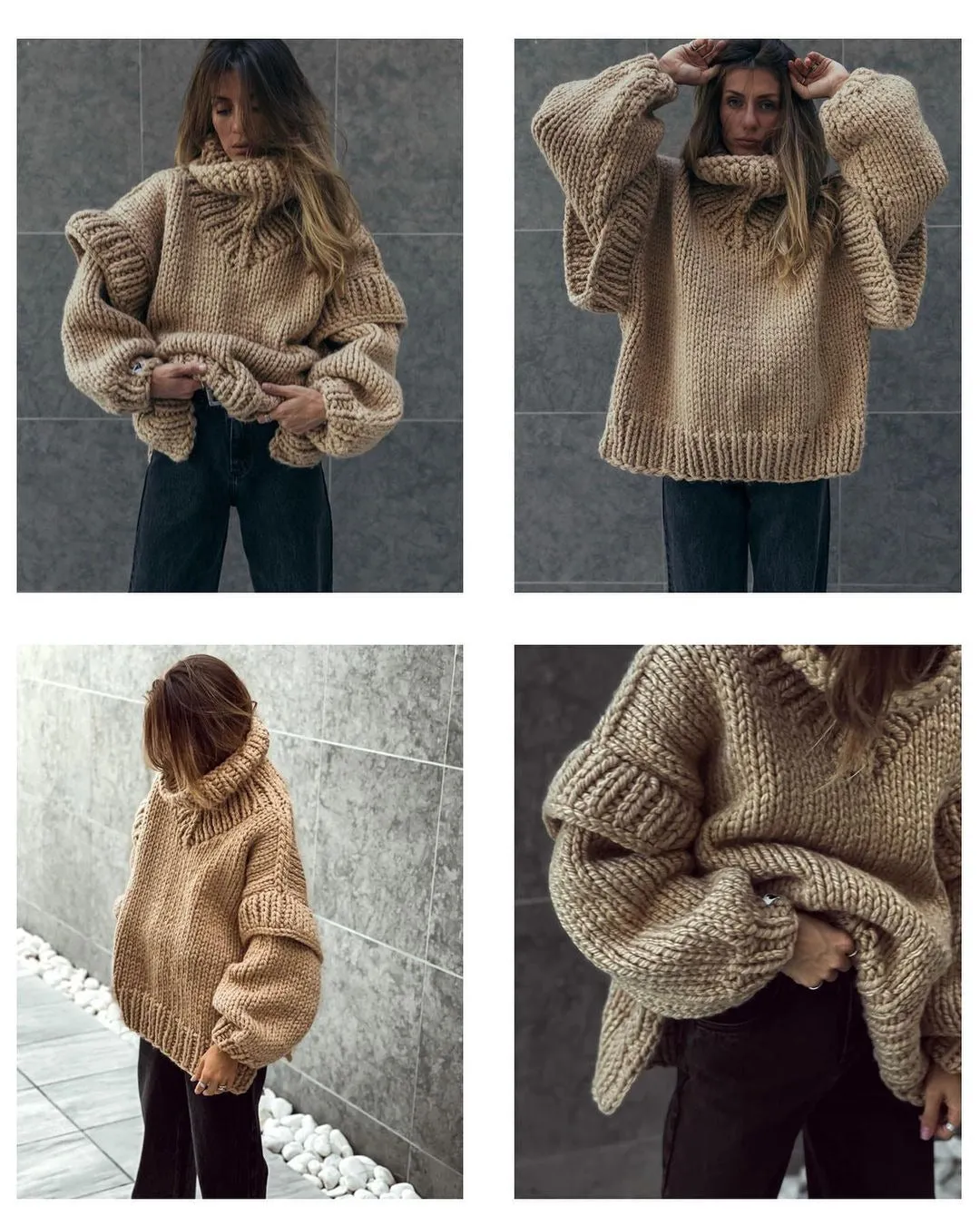 Turtleneck Sweater Knitwear Pullover