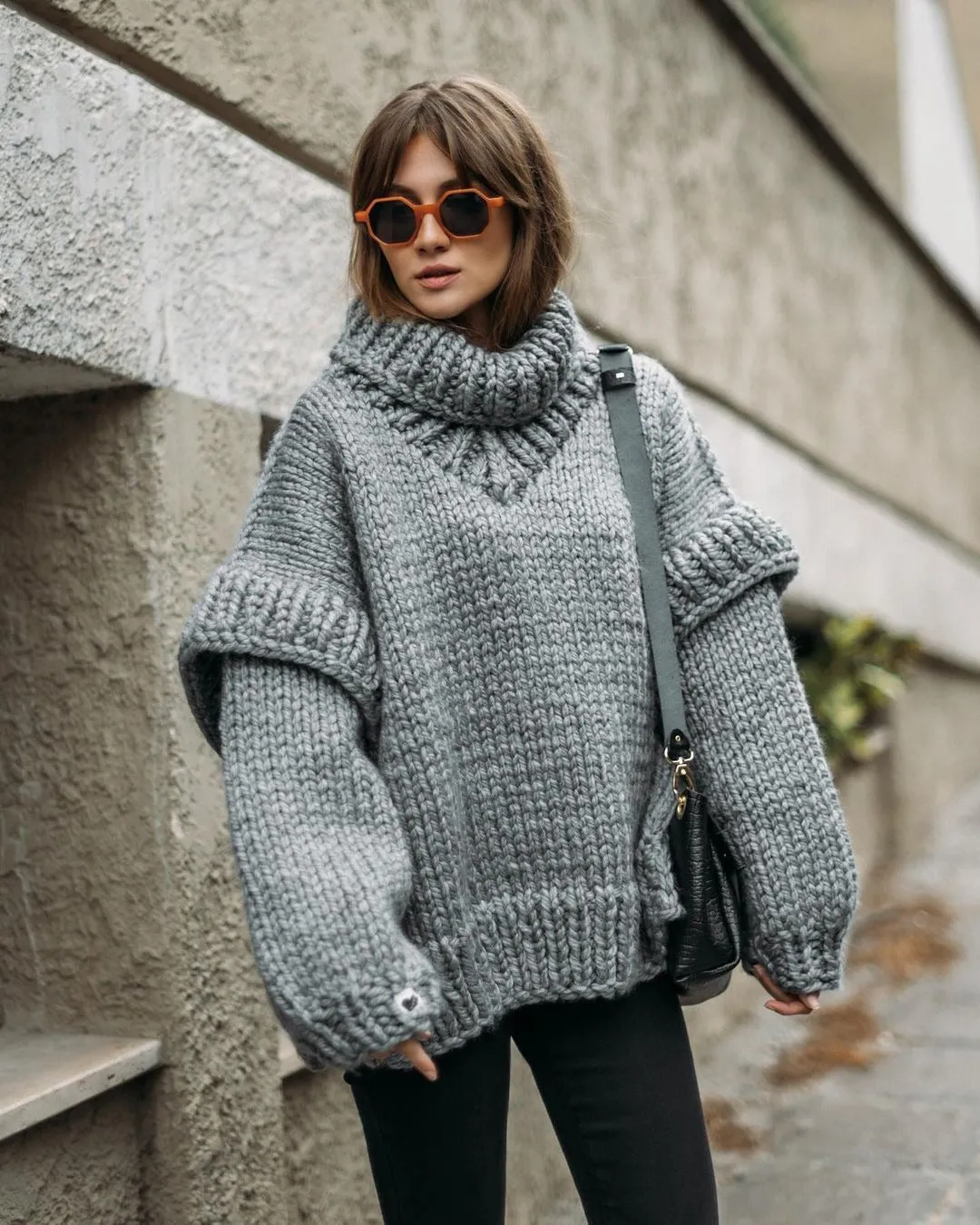 Turtleneck Sweater Knitwear Pullover