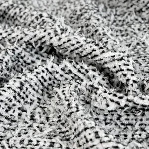 White Black Bouclé 5076