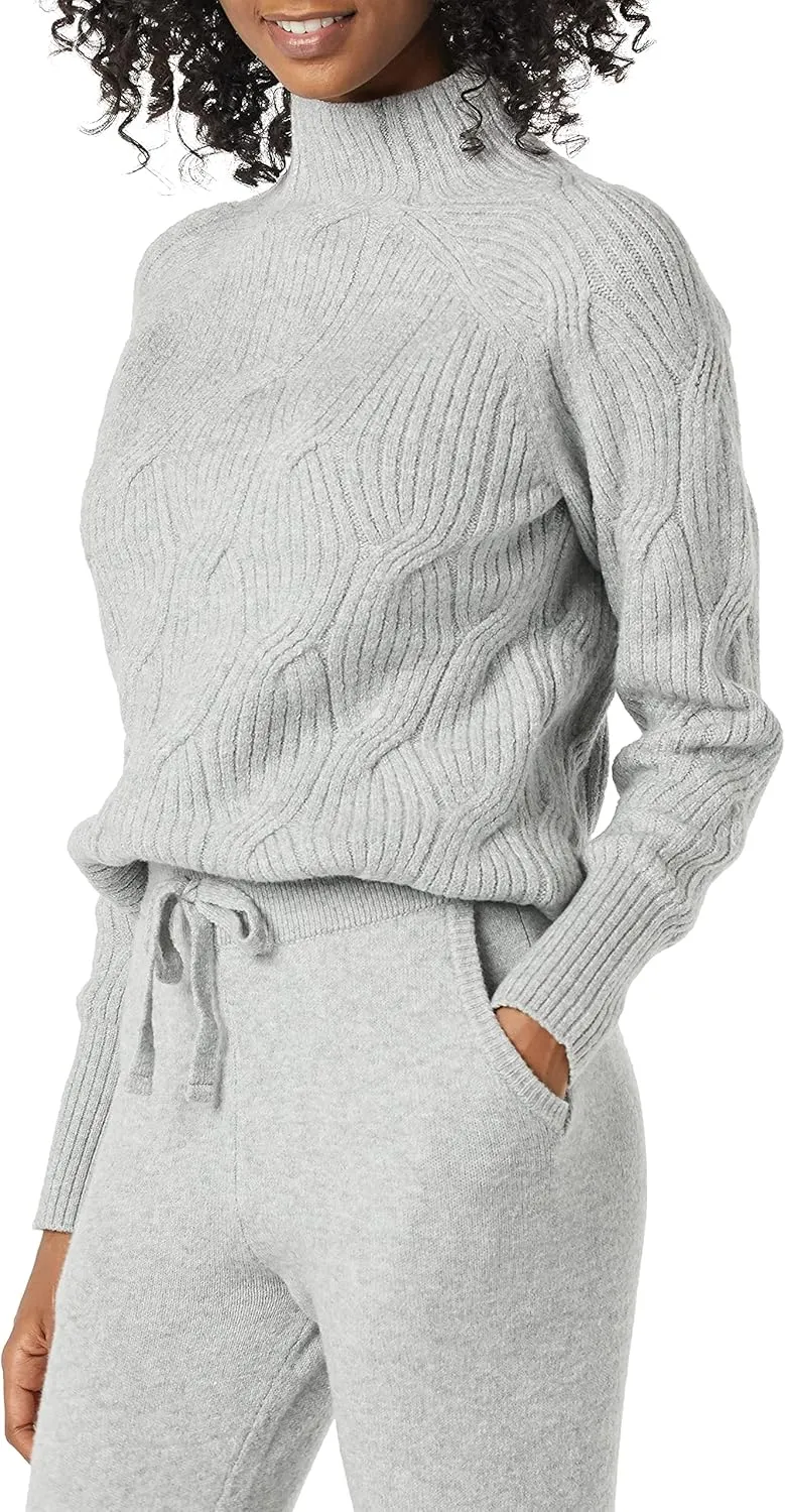 Women’s Winter Sweater, Soft Touch Funnel Neck Knit