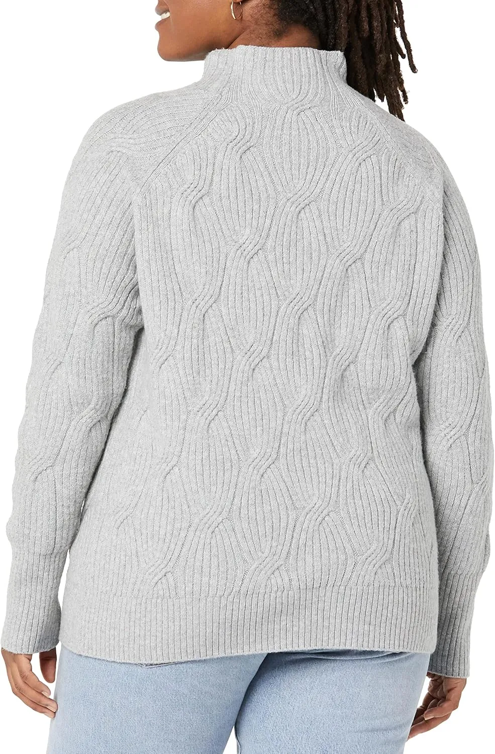 Women’s Winter Sweater, Soft Touch Funnel Neck Knit