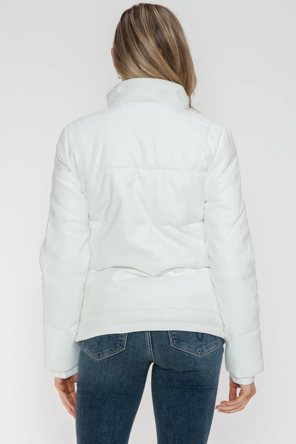 YMI Turtleneck Lightweight Puffer Jacket